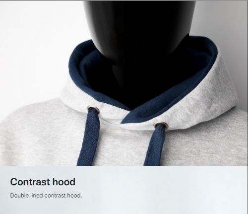 King's Ford contrast leavers hoody